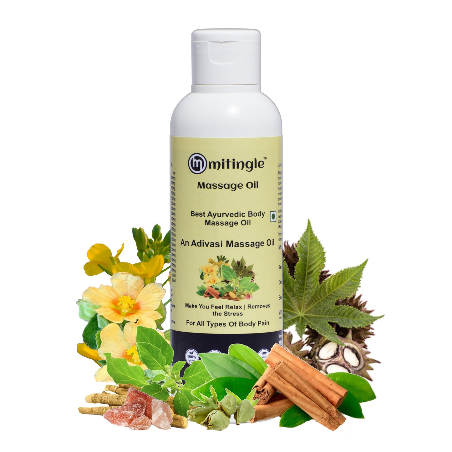 Mitingle Sidavatin Massage Oil, 200ml